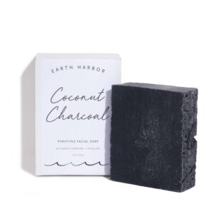 Facial Soap: Coconut Charcoal + Spirulina