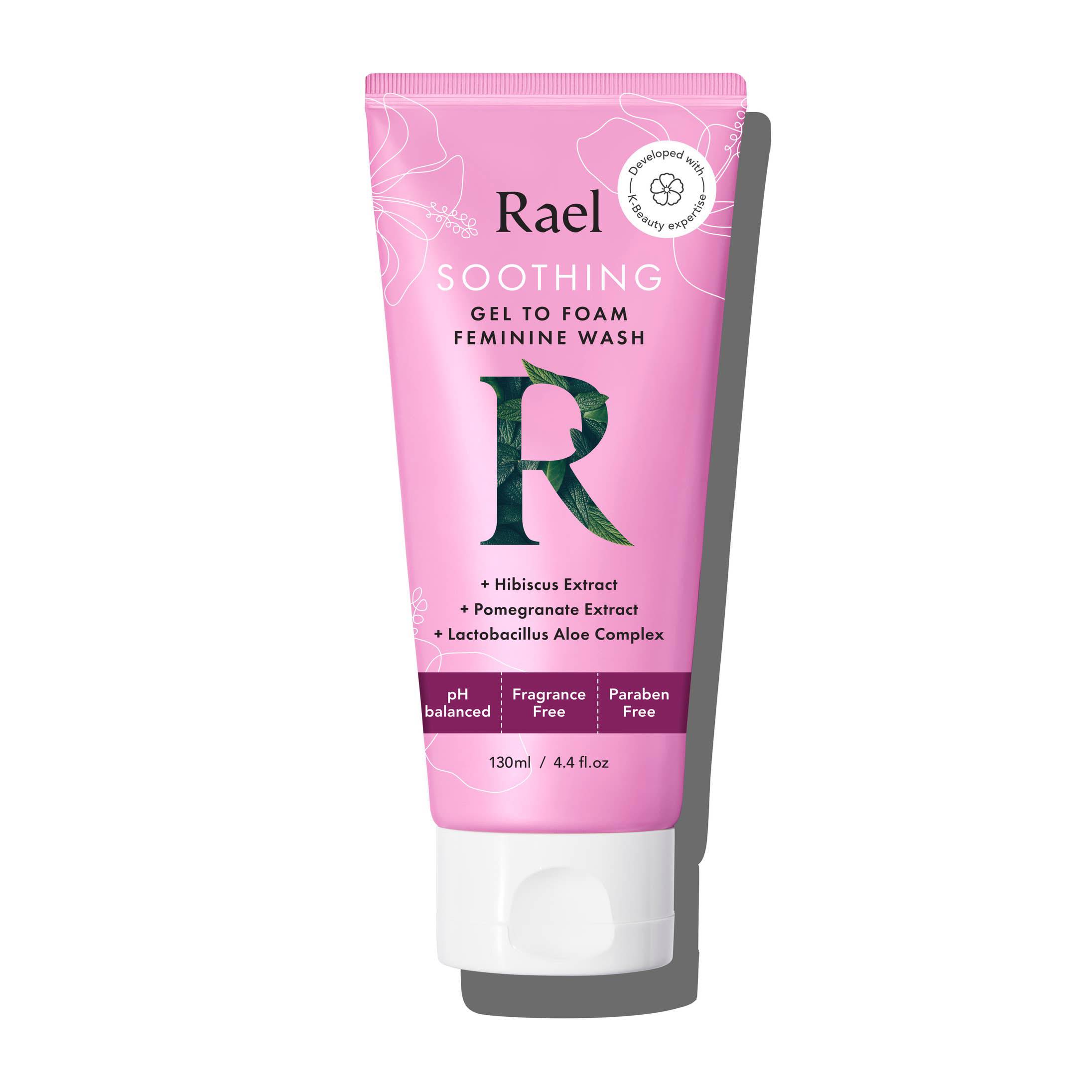 Rael Soothing Gel to Foam Feminine Wash