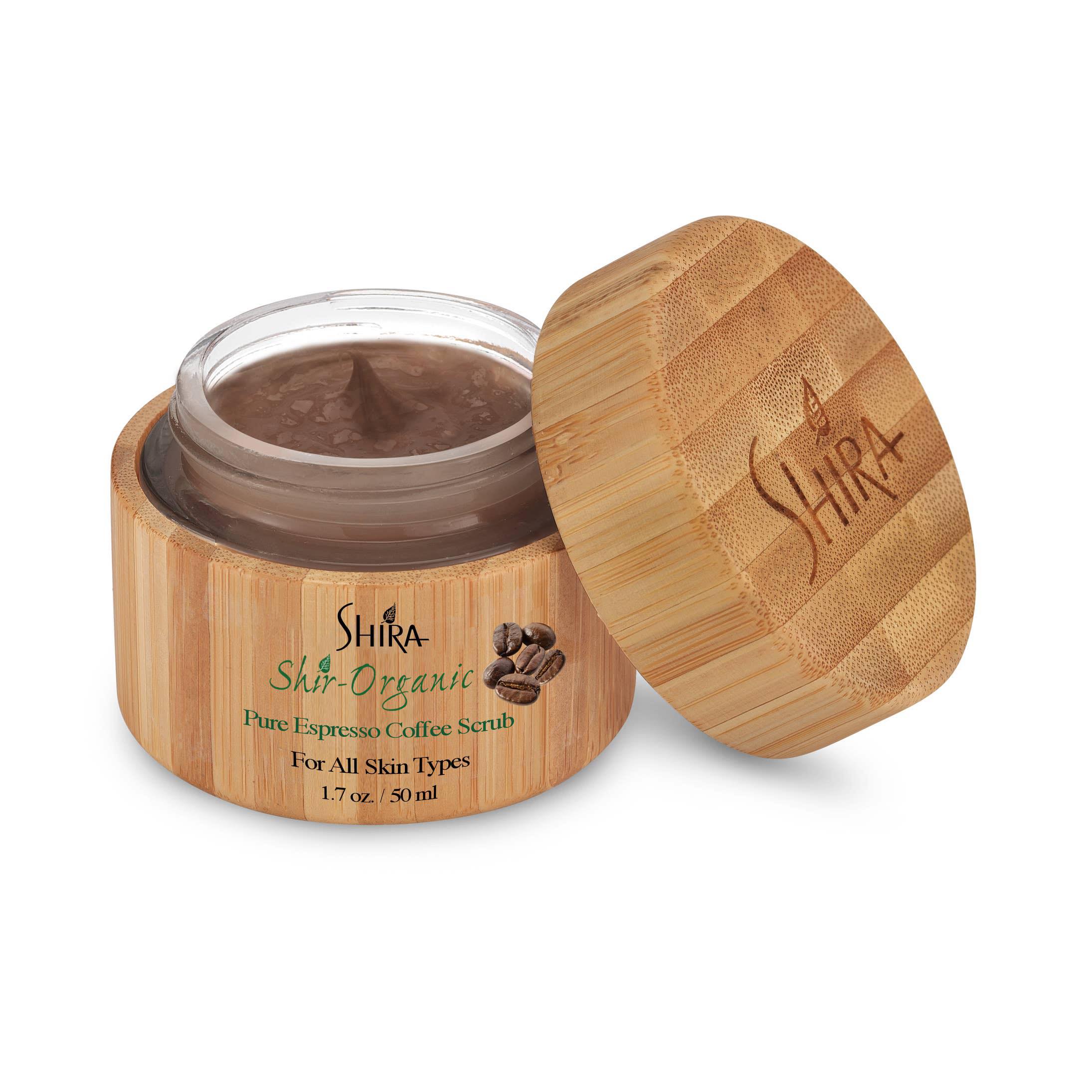 Shir-Organic Espresso Coffee Scrub
