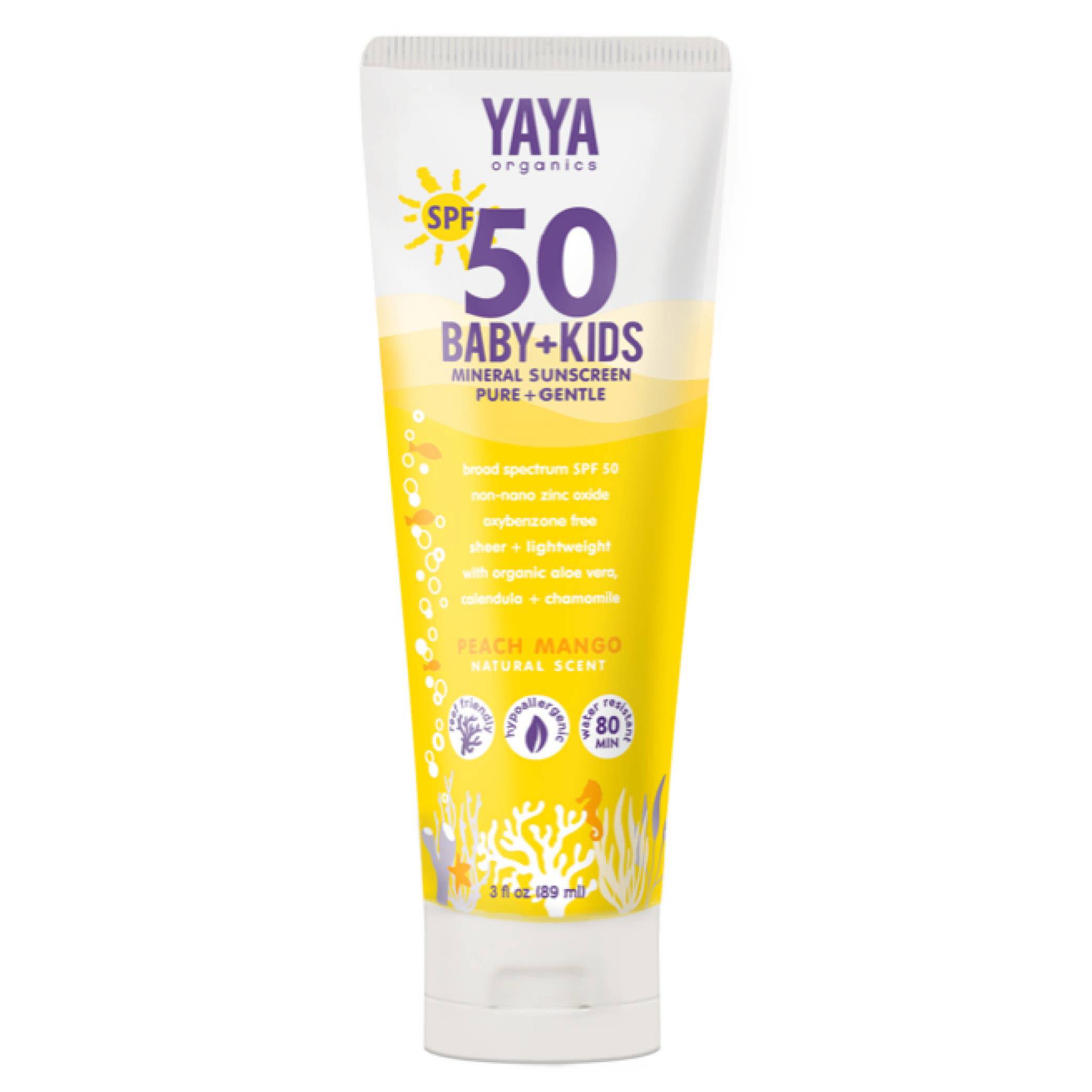 BABY + KIDS SPF 50 Pure and Gentle Mineral Sunscreen