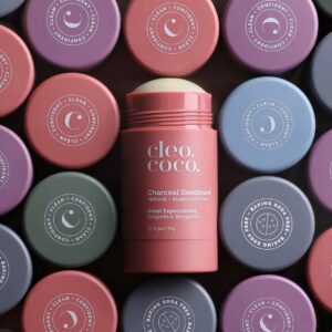 Cleo and Coco Charcoal Deodorant