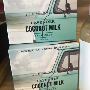 Finchberry lavender coconut bath soak