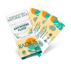Natural Biodegradable Unscented Silk Anywhere Floss™