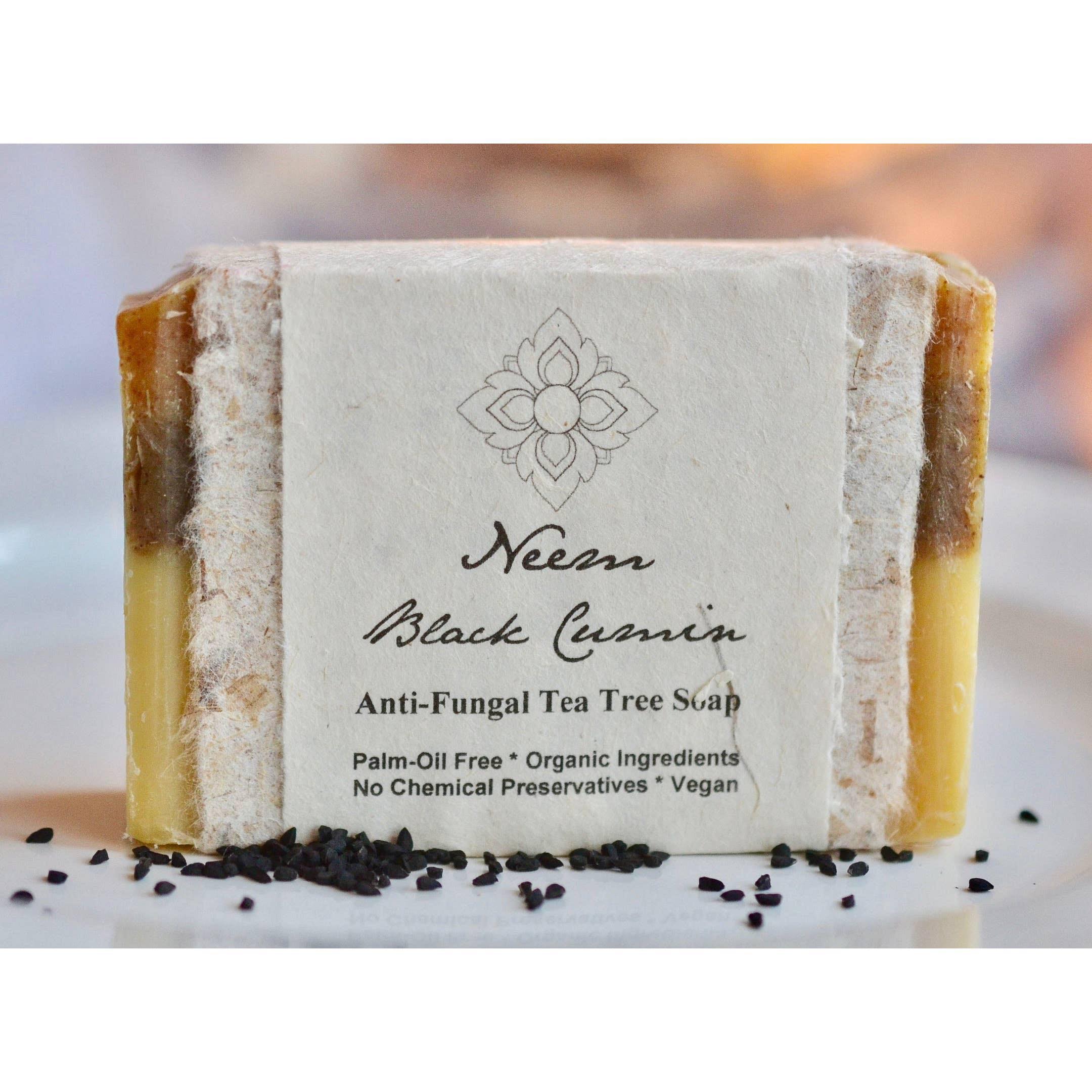Neem Black Cumin Tea Tree Anti-Fungal Organic Soap