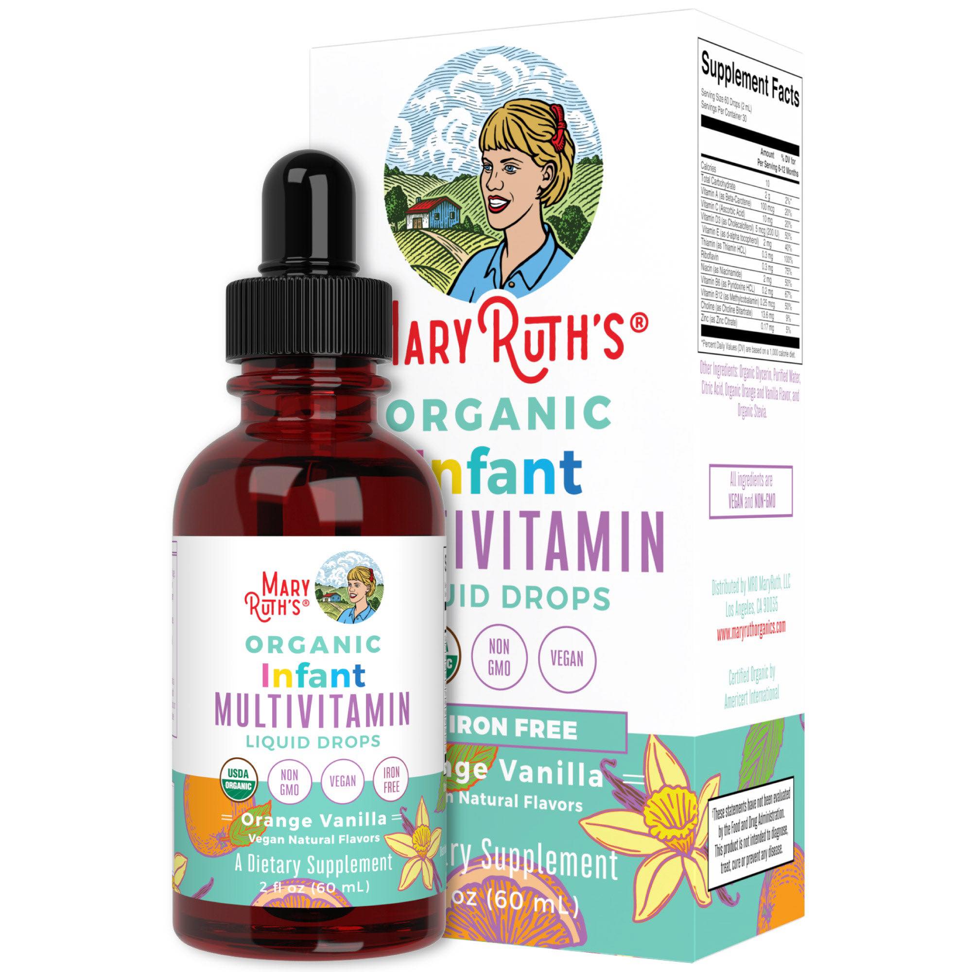 Organic Infant Multivitamin Liquid Drops