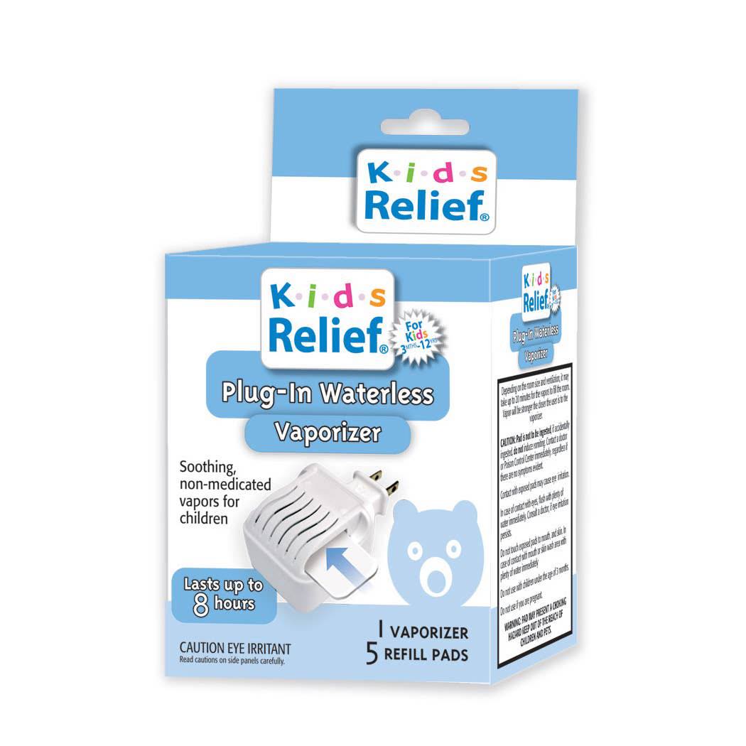 Kids Relief Plug-in Waterless Vaporizer - Eucalyptus