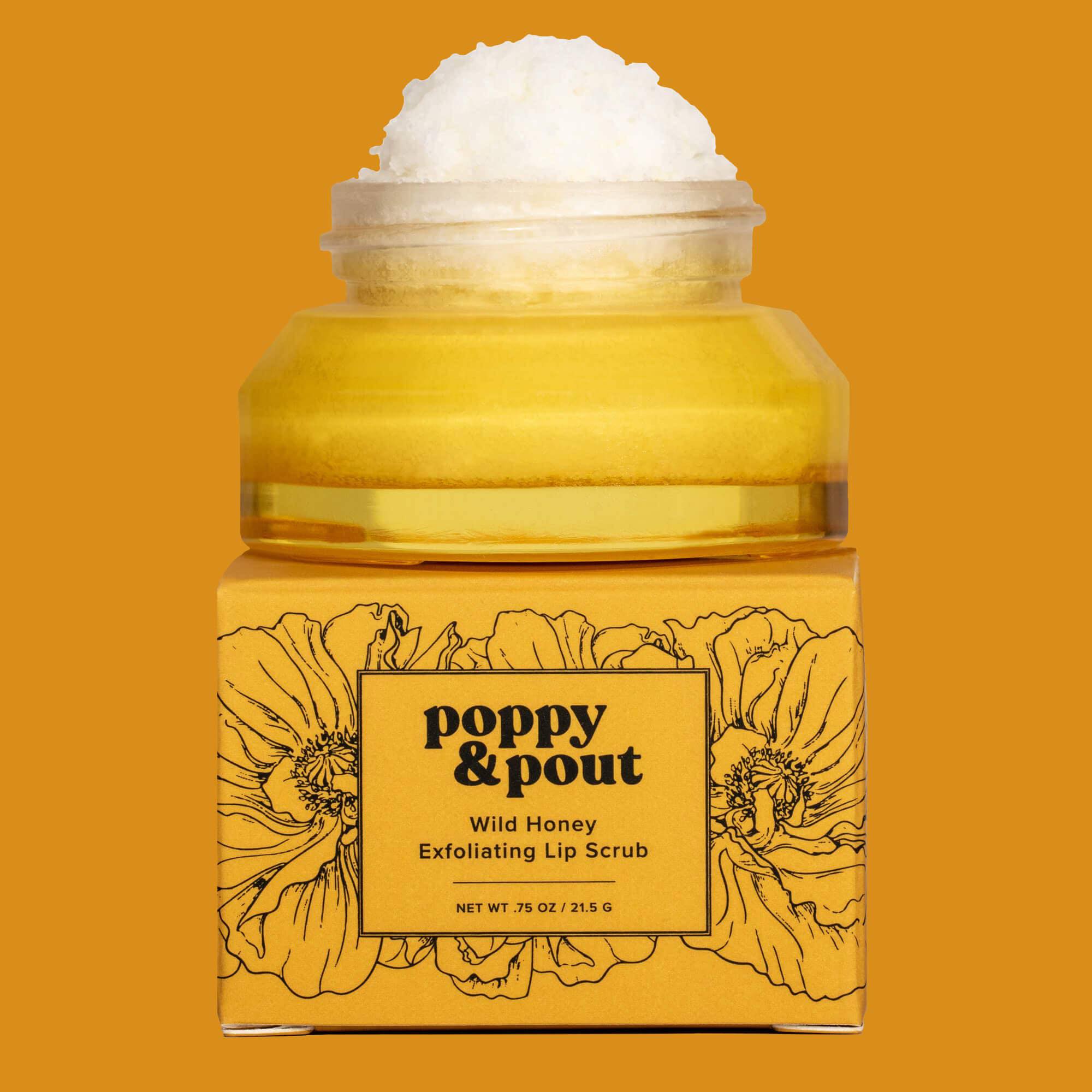 Poppy and Pout Lip scrub