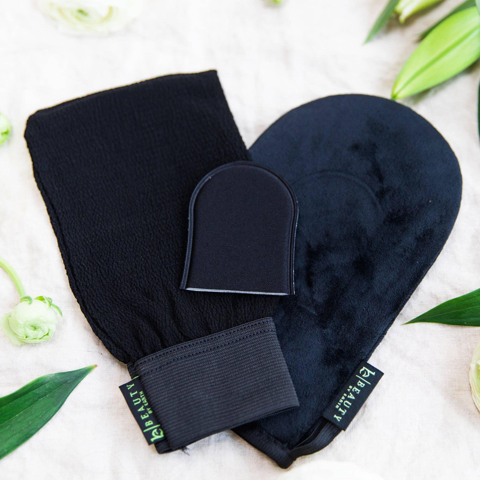 Self Tanning Body & Face Applicator & Exfoliating Glove