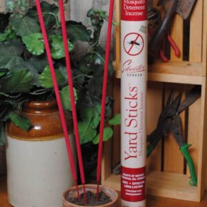 Mosquito repellant yard sticks