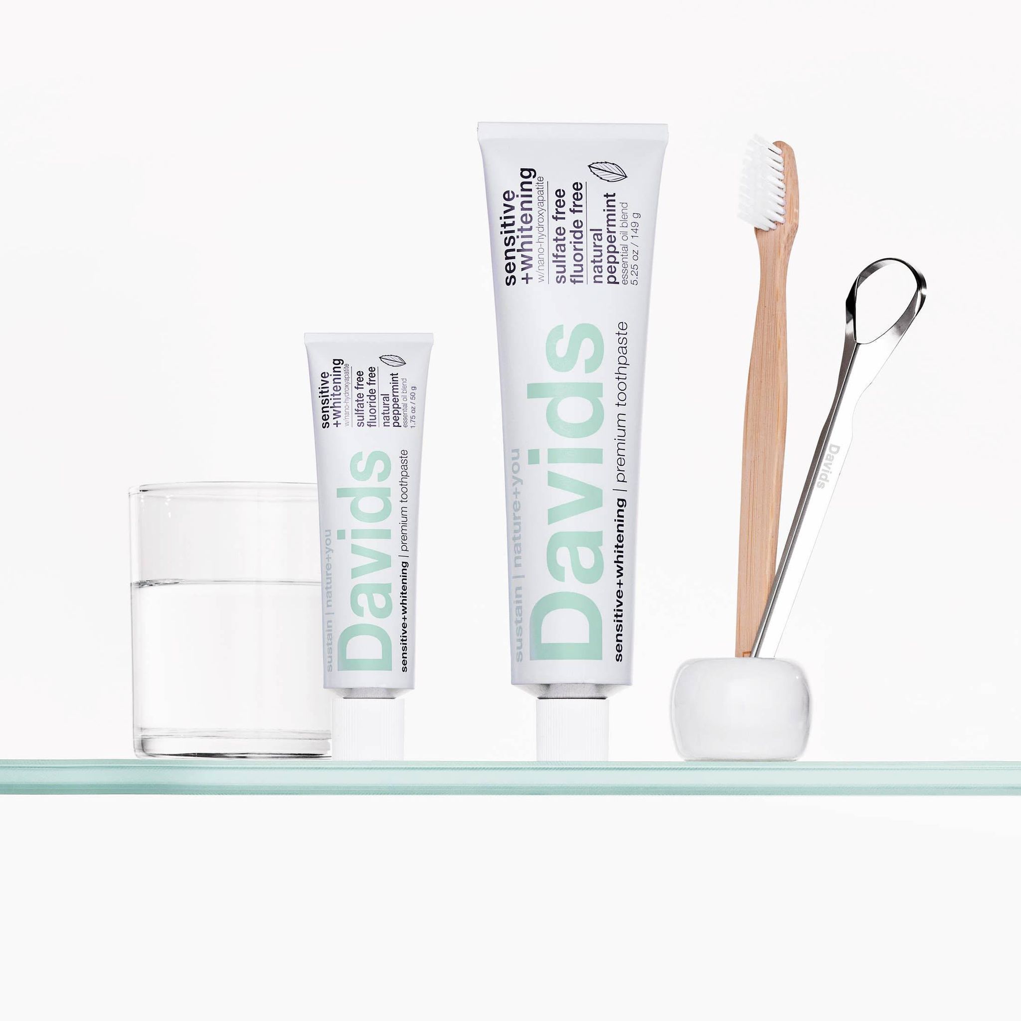 Davids Travel Size Premium Toothpaste