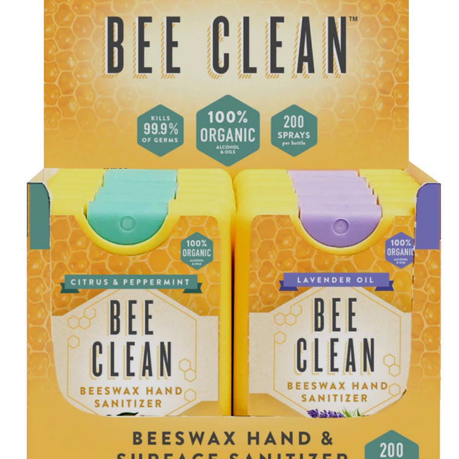 Bee Clean Beeswax Hand Sanitizer