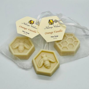 Organic mini soaps