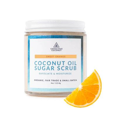 Organic Coconut Oil Sugar Scrub