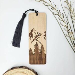 Wooden bookmarks