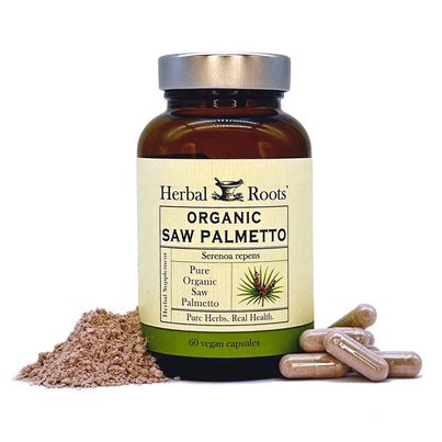 Herbal Roots Organic Saw Palmetto Capsules