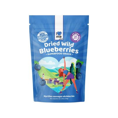 Organic Dried Wild Blueberries