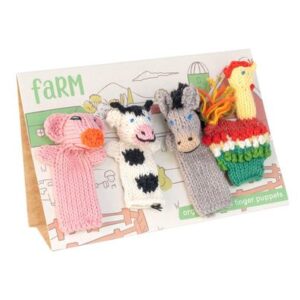 Organic finger puppets