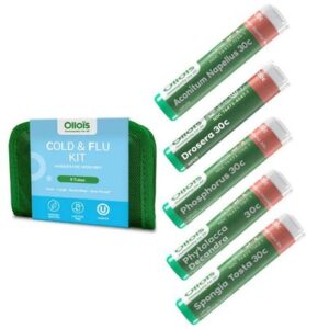Ollokit Cold & Flu - 5 Homeopathic Remedies