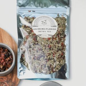 Chlorine fluoride detox tea