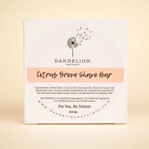 Tallow shave bar