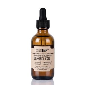 Rosemary peppermint beard oil