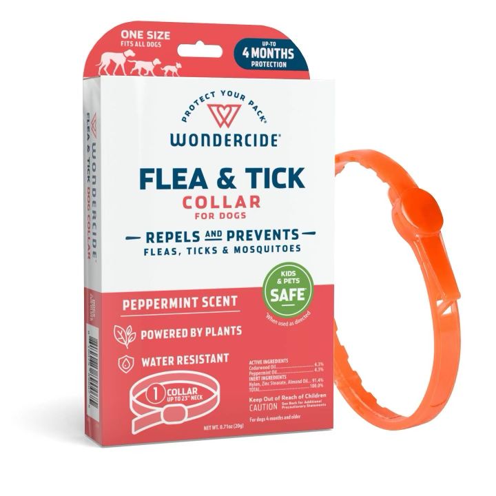 Wondercide Flea & Tick Collar For Dogs - Peppermint