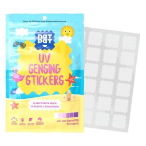 NATPAT | Uv Detection Patches | Sunscreen Reminder Dots
