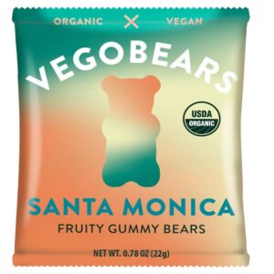 Organic gummy bears