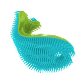 Silicone Bath Scrub / Fun Fish Shape Brush / Baby Bath Toy