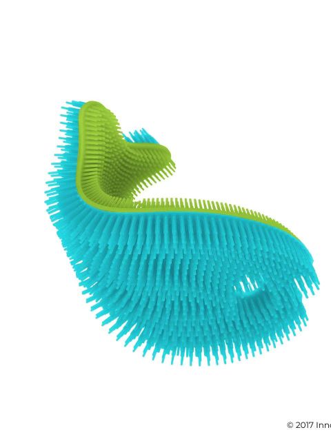 Silicone Bath Scrub / Fun Fish Shape Brush / Baby Bath Toy