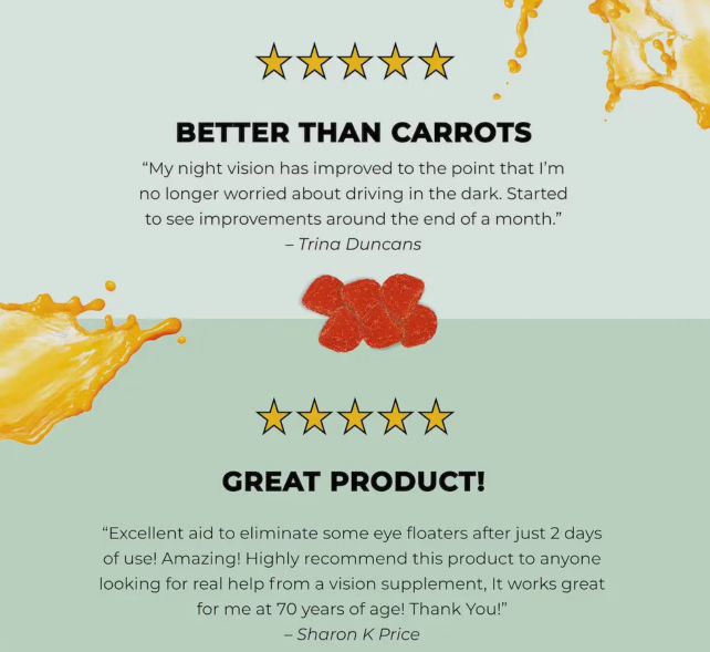 Vegan Lutein & Zeaxanthin Eye Health Gummies - Image 3