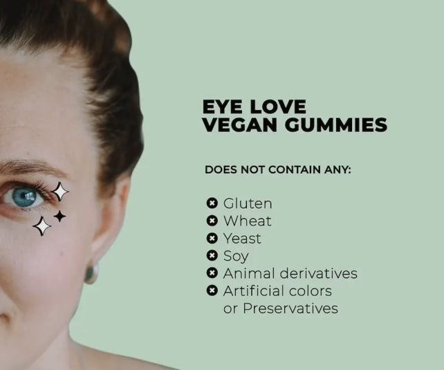 Vegan Lutein & Zeaxanthin Eye Health Gummies - Image 4