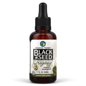 Black Seed with Oregano Oil 1oz