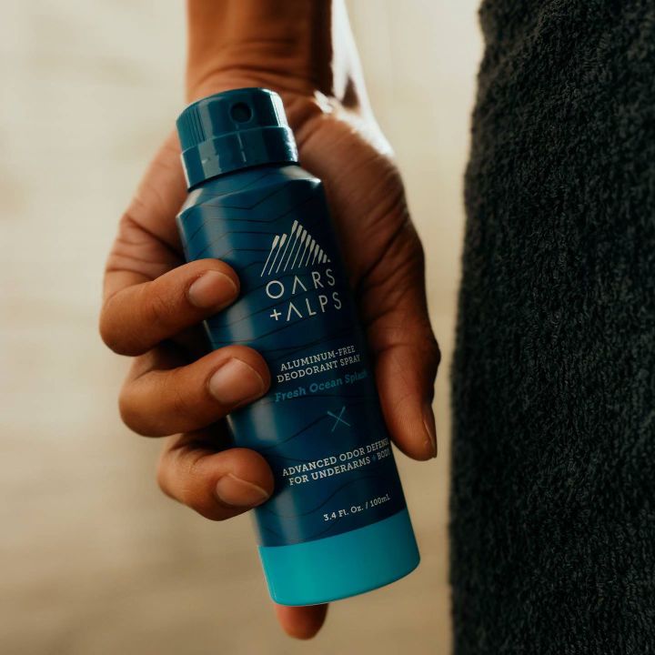 Oars and Alps Men's Aluminum Free Spray Deodorant