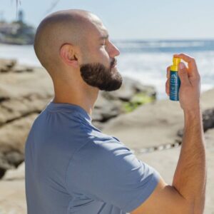 Face + Scalp Mist with Spf 35, 1oz, Lightweight Sunscreen