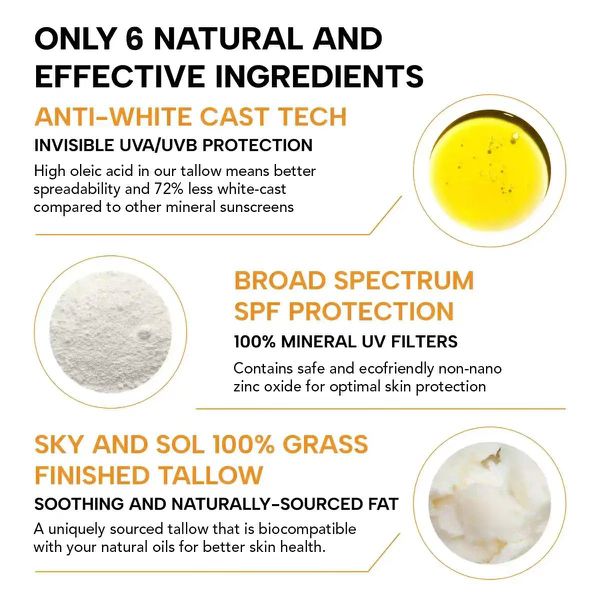 Sky and Sol Face and Body Sunscreen Spf 50 - Image 2