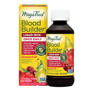 Megafood Blood Builder liquid iron orchard peach