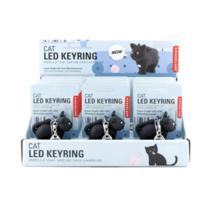 Cat Led Keychain