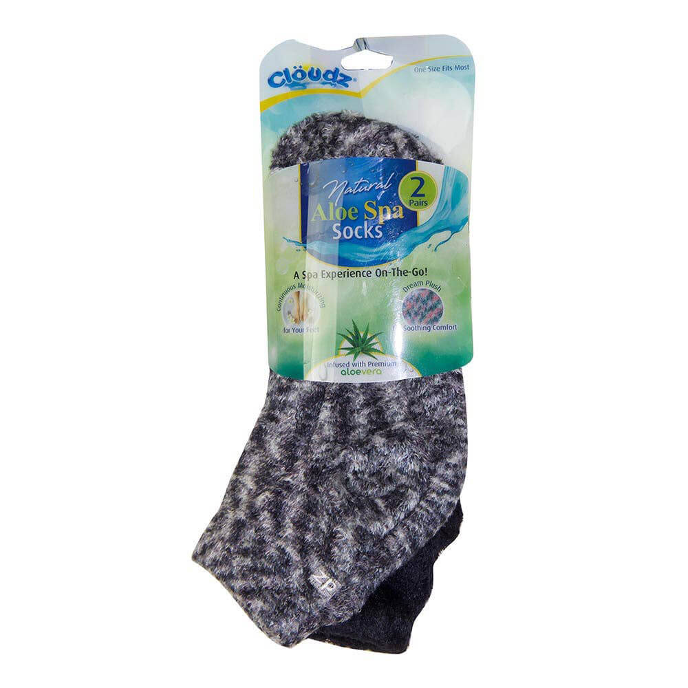 Cloudz Natural Aloe Vera Spa Socks - Image 3