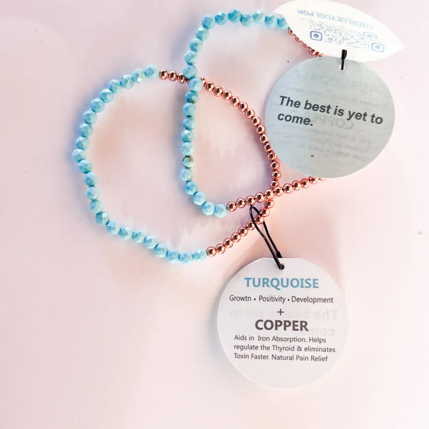 Genuine Copper Stretch Bracelets for inflammation and arthritis - Image 3