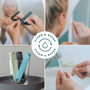 Lastswab Original - Reusable Cotton Swabs For Ear Cleaning