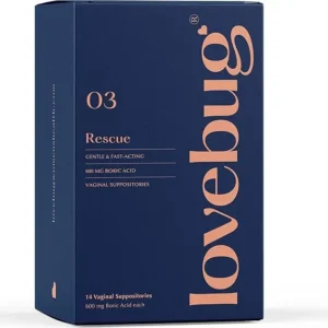 Lovebug Rescue- Vaginal Boric Acid Suppositories