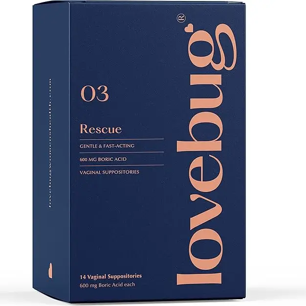 Lovebug Rescue- Vaginal Boric Acid Suppositories