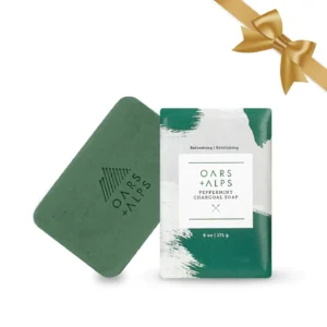 Peppermint Charcoal Bar Soap with Shea Butter