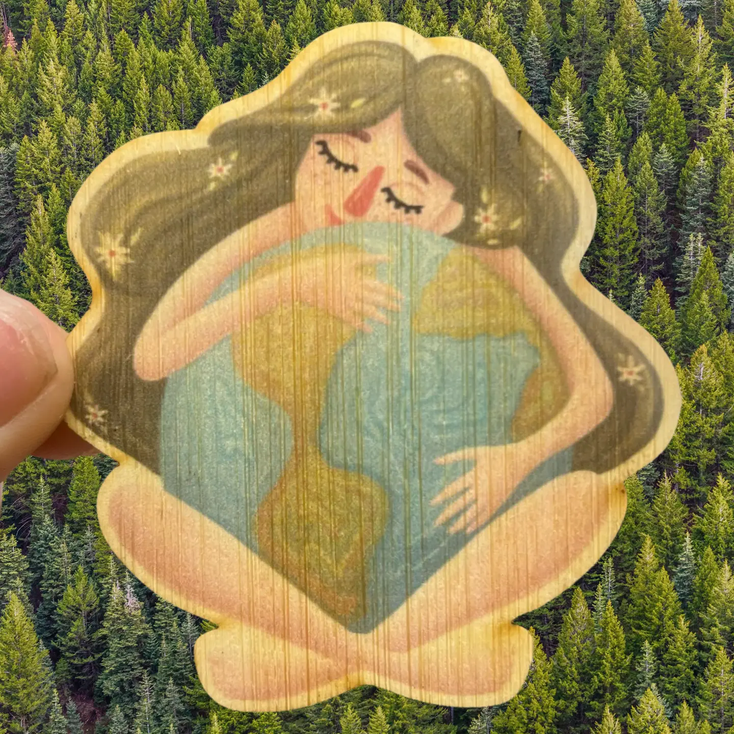 Bamboo Wood Stickers from Hawaii - Image 5
