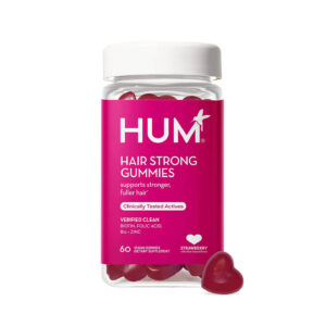 HUM Hair Strong Gummies For Growth with Biotin