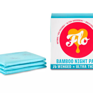 Here We Flo, Bamboo Night Pads, Ultra Thin