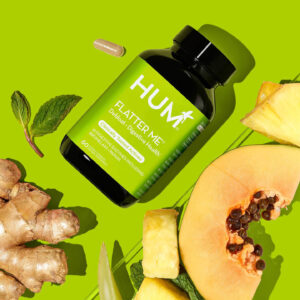 HUM Flatter Me Capsules For Digestive Health & Bloating Relief