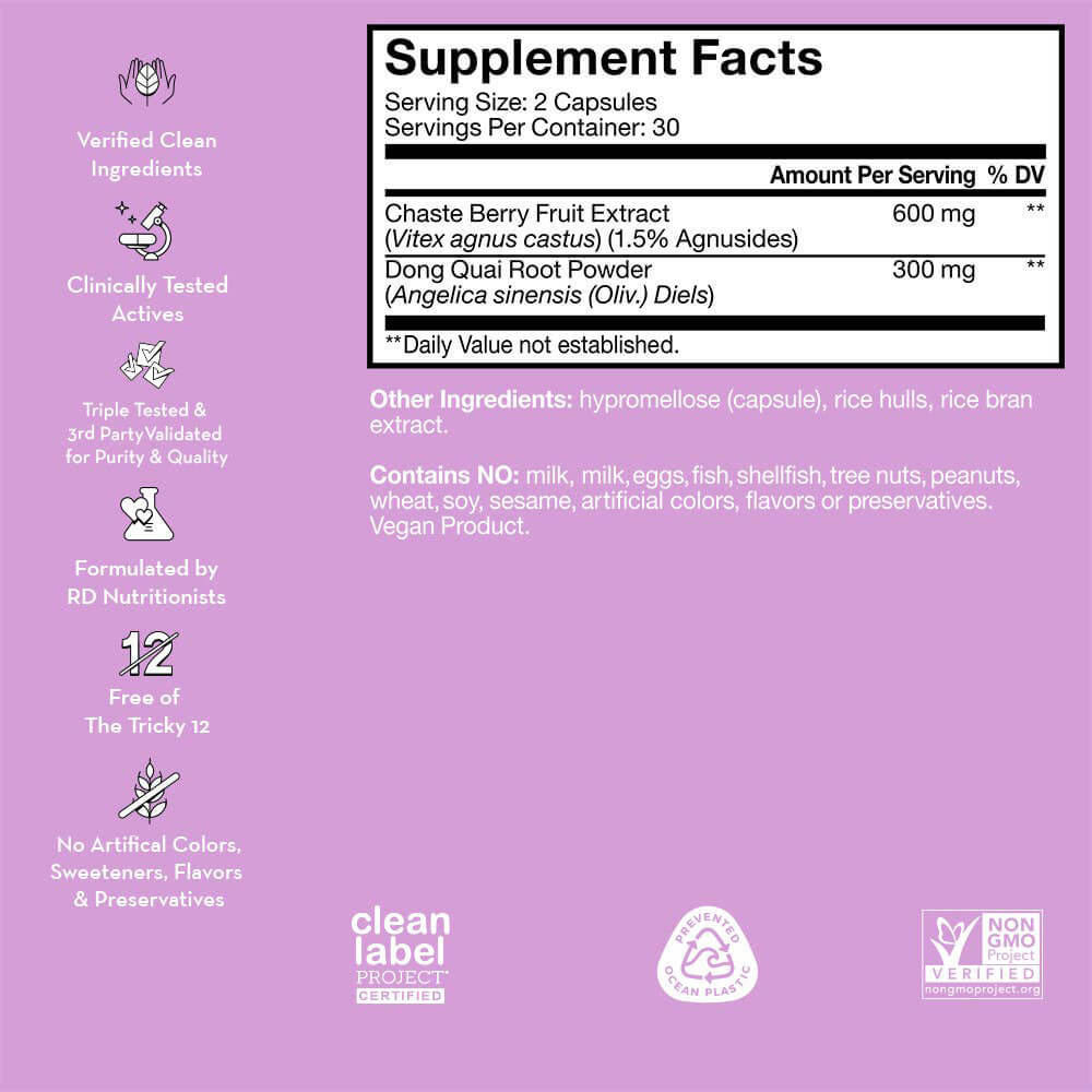 HUM Hormone Balance Capsules For Pms Support - Image 2