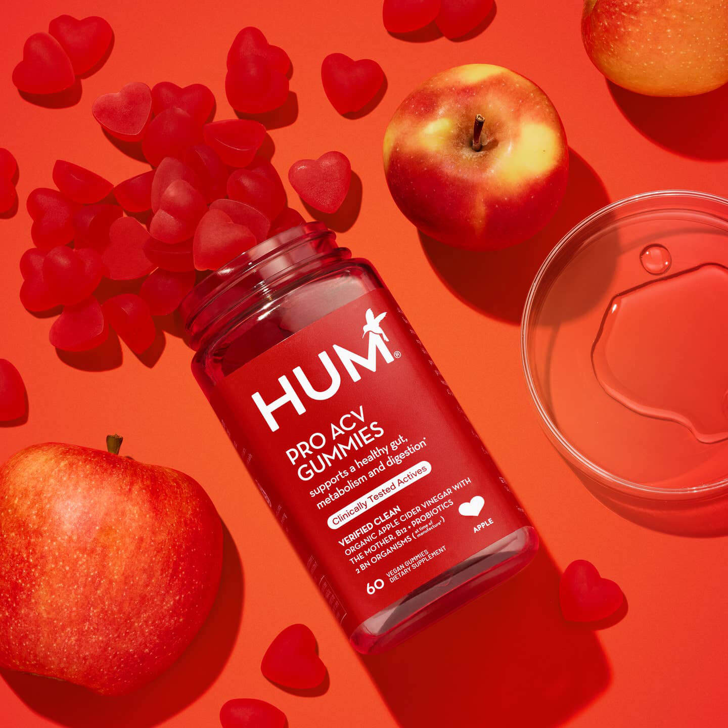 HUM Pro Acv Gummies For Digestive Health & Supports Metabolism